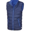 Murray Golf Contrast Junior Quilted Gilet - Navy / Royal