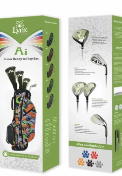 Lynx Golf Junior Ai Ready To Play Set 54-57''