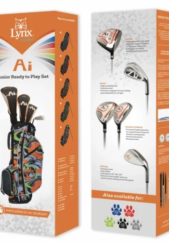 Lynx Golf Junior Ai Ready To Play Set 51-54''