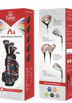 Lynx Golf Junior Ai Ready To Play Set 48-51''