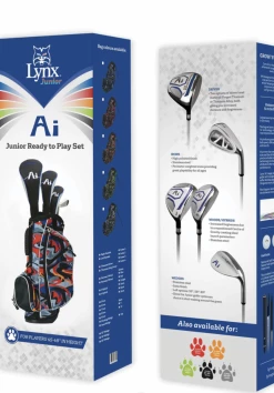 Lynx Golf Junior Ai Ready To Play Set 45-48''